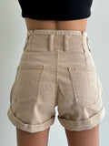 Bershka beige Shorts