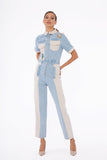 GIZIA Blue Jean Jumpsuit