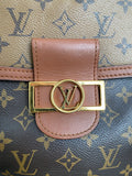 Louis Vuitton monogram coated canvas backpack