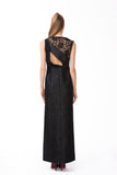 Gizia black long dress