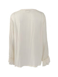 Max Mara sheer blouse