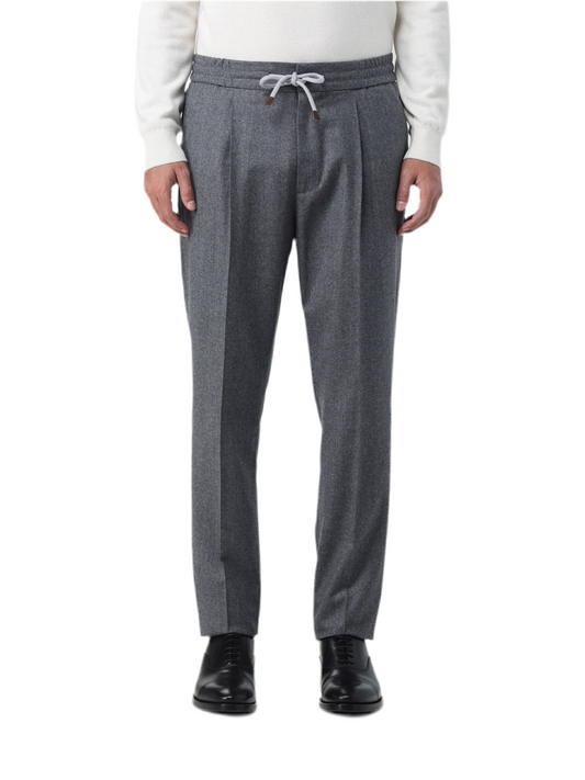 New Brunello Cucinelli gray trousers