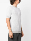 New Fendi gray wool sweater