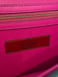 Valentino Pink Leather Stud Bag