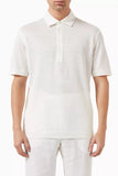 Zegna white polo shirt