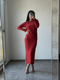 Alexander Terekhov red long Dress