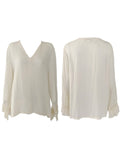 Max Mara sheer blouse