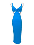 Manera Odevatca Blue Rose dress