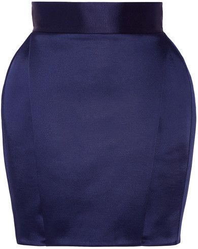 Balmain blue skirt