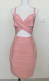 Powder Pink mesh Dress