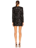 DANIELE CARLOTTA Sequin Mini Dress