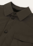 New Loro Piana brown overshirt