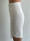 Peonium white Skirt