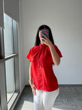 Lanvin red Blouse