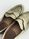 Hermes Vert Sauge Suede Goatskin Trip Espadrille