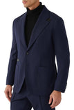 Brioni navy blue blazer jacket