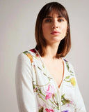 Ted Baker London Chantri Floral Cardigan