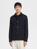 Zegna jerseywear black jacket