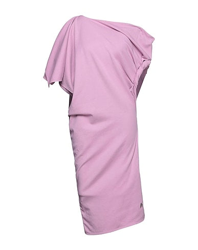 The Attico pink one shoulder dress