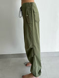 Manera Odevatca green parachute Pants