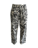 Mango zebra print Pants