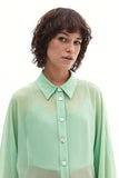 CMEO Light green shirt