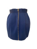 Balmain blue skirt