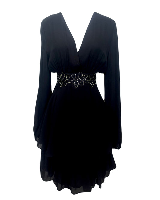 Sitora Banu black Dress