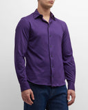 Giorgio Armani purple shirt