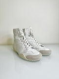 Christian Dior Bicolor J'adior D-Fence Sneaker Boots