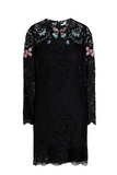 Valentino Garavani Embellished corded lace mini dress