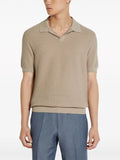 Zegna light brown polo shirt