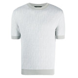 New Fendi gray wool sweater