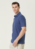 Brunello Cucinelli blue polo shirt