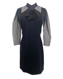 Victoria Bonya black bow Dress