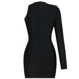 NBD Nevaeh black mini dress