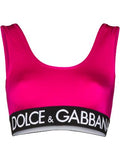 Dolce&Gabbana pink sports bra