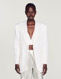 Sandro white Blazer Jacket