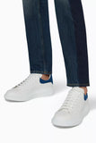 Alexander McQueen SS20 white leather sneakers