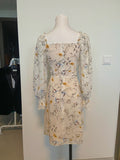 Manera Odevatca white floral Dress