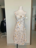 Manera Odevatca white floral Dress