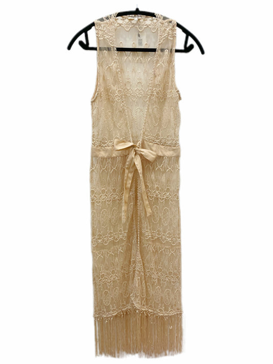 River Island beige cover up