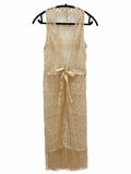 River Island beige cover up