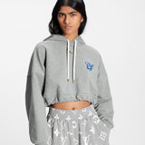 Louis Vuitton Flight Mode Cropped Hoodie