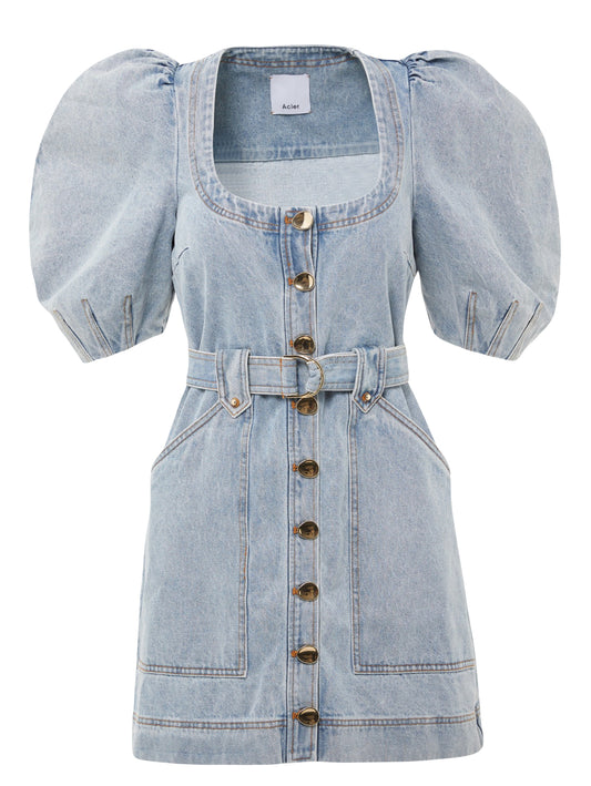 Acler blue Denim Dress