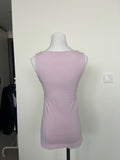 Zara purple sleeveless Top