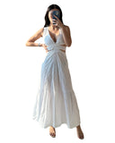 Manera Odevatca white long Dress