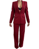 Massimo Dutti Red Suit