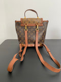 Louis Vuitton monogram coated canvas backpack