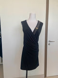 Philipp Plein black with gems Dress